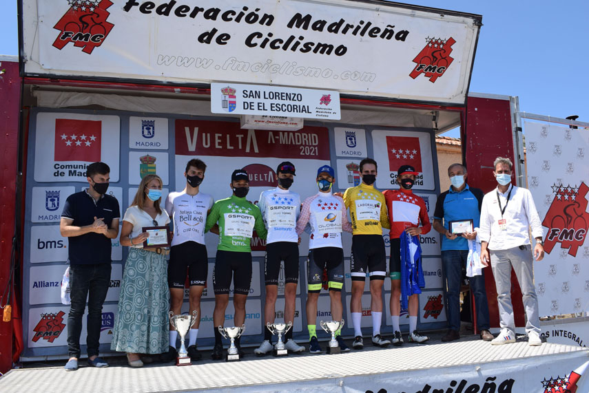 El belga Elias Maris, ganador final de la Vuelta a la Comunidad de Madrid sub23