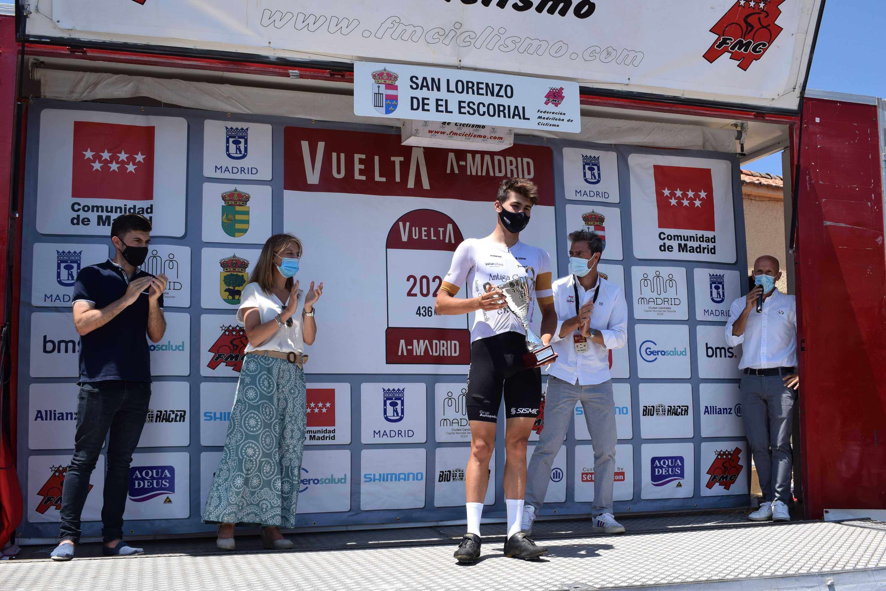 El belga Elias Maris, ganador final de la Vuelta a la Comunidad de Madrid sub23
