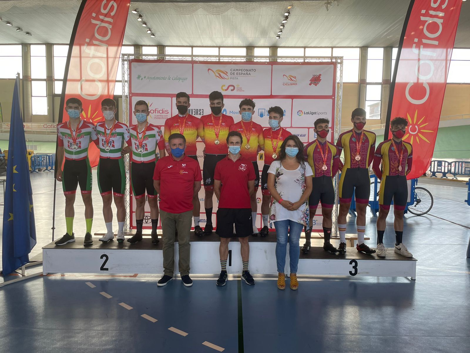 Excelente balance para la pista madrileña junior y cadete en los Campeonatos de España de Galapagar