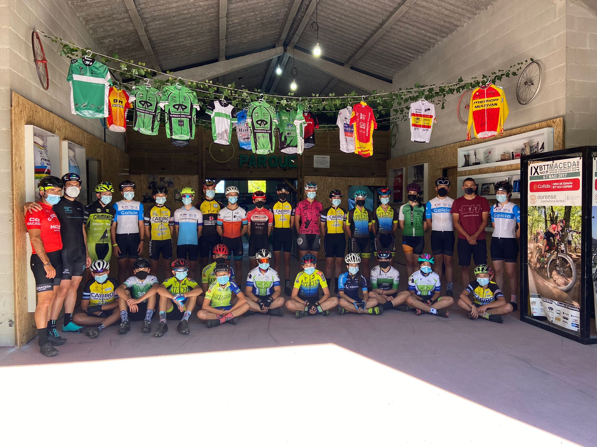 Clausura do Campus de Ciclocrós Ciclismo Galego