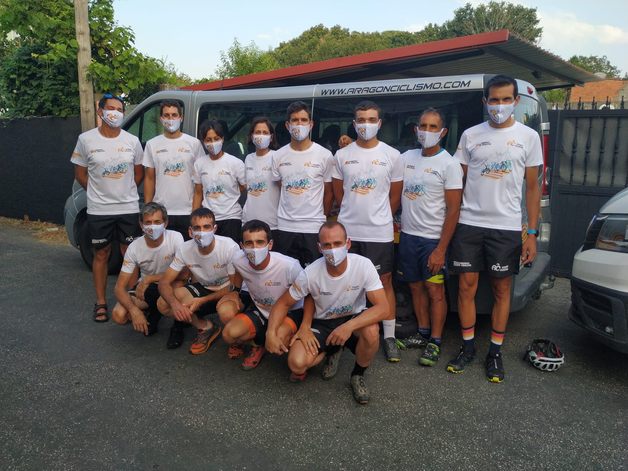 La Selección Aragonesa ya se encuentra en Lalín para la disputa del Campeonato de España de XC Maratón