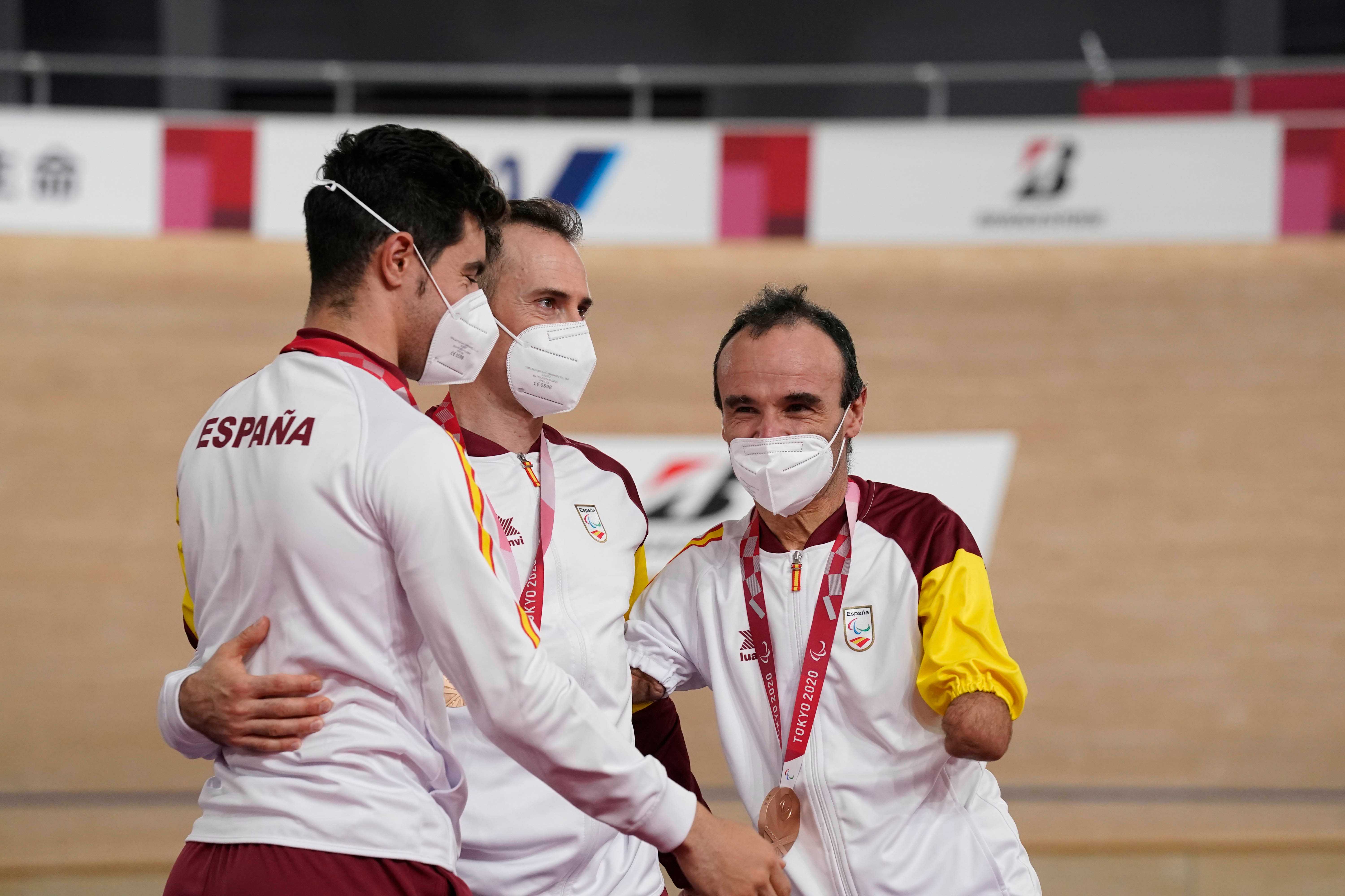 Ten, Jaramillo y Cabello, bronce en la velocidad por equipos de Tokio 2020