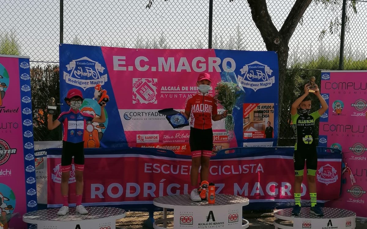 La Escuela Ciclista Rodríguez Magro domina en los Campeonatos de Madrid de gymkana