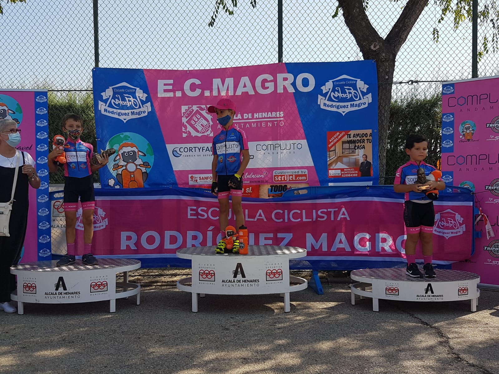 La Escuela Ciclista Rodríguez Magro domina en los Campeonatos de Madrid de gymkana