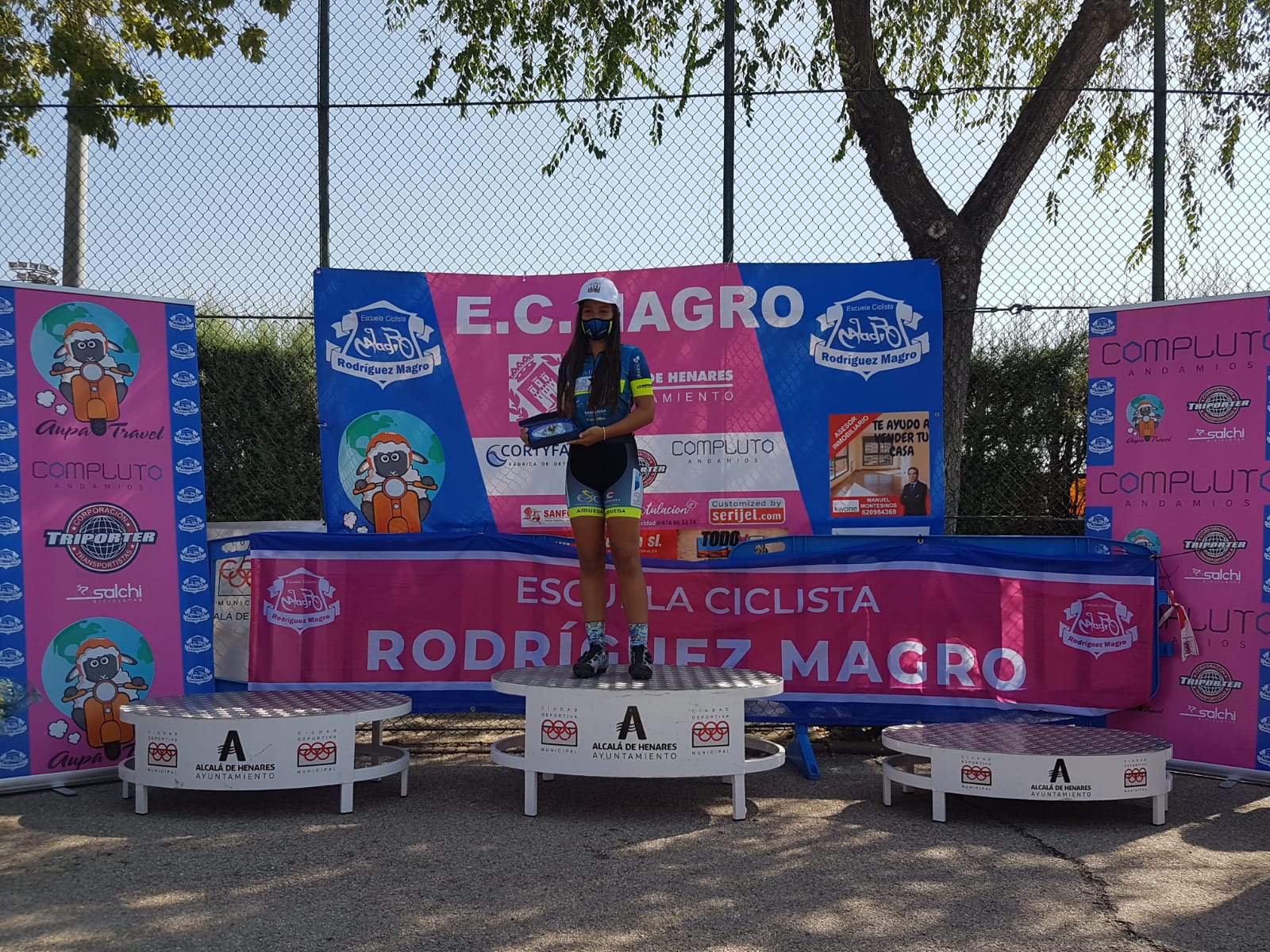 La Escuela Ciclista Rodríguez Magro domina en los Campeonatos de Madrid de gymkana