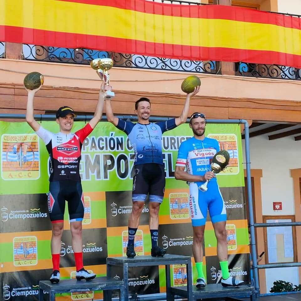 Ciempozuelos proclamó a Luis Ibáñez, Arturo Muñoz y José Vicente Gisbert campeones de Madrid máster de ruta (ACTUALIZADA)
