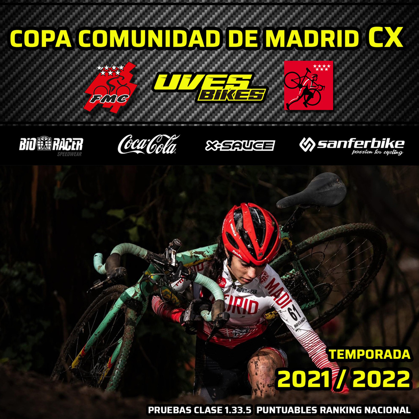 Sobre los horarios de la XVII Copa Comunidad de Madrid de ciclocross