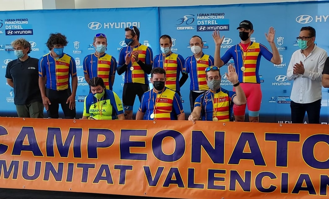 Xàtiva y Sedaví coronan a los campeones autonómicos de ciclismo adaptado en ruta y CRI