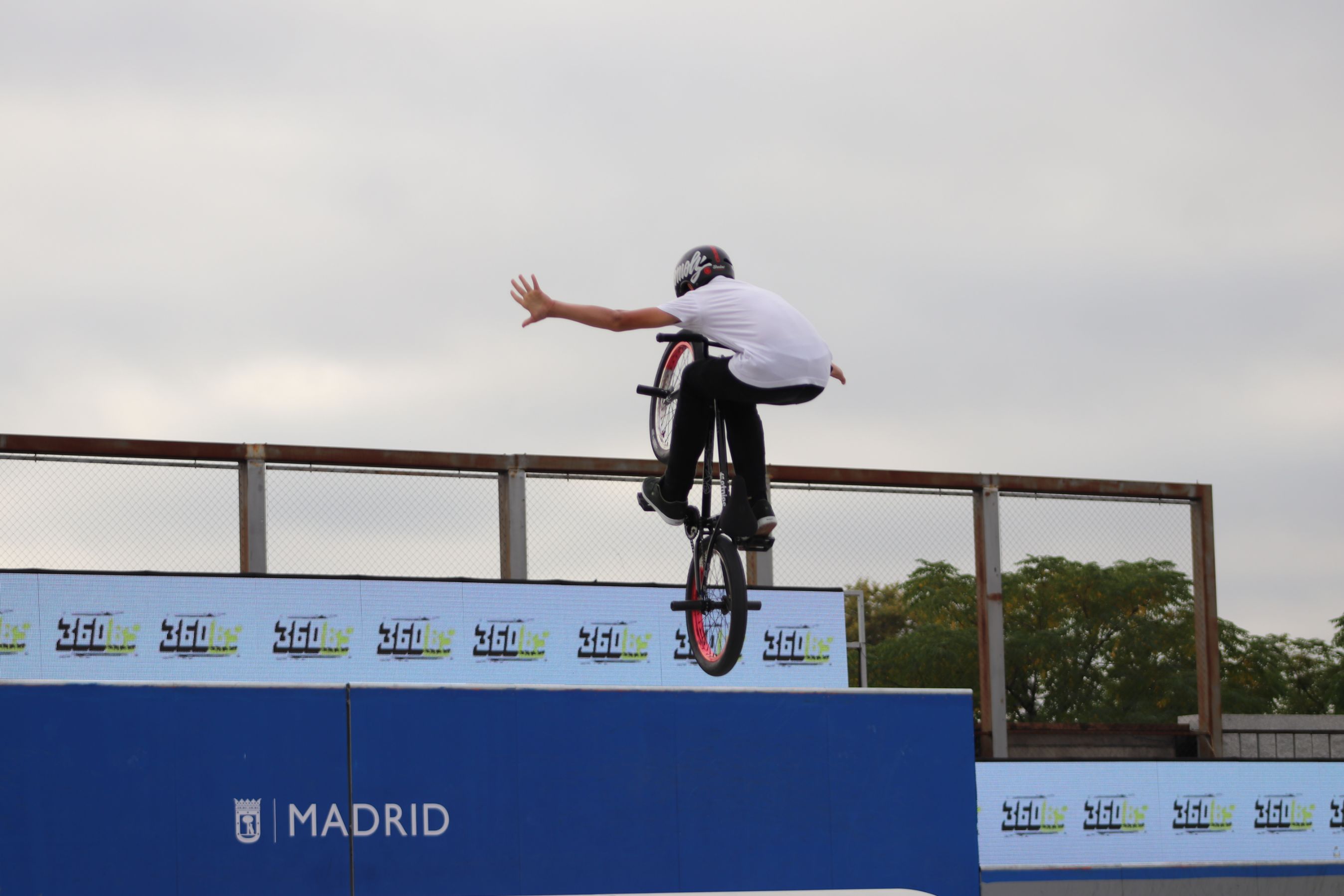 Saúl Vilar faise co título júnior no Campionato de España de BMX Freestyle Park