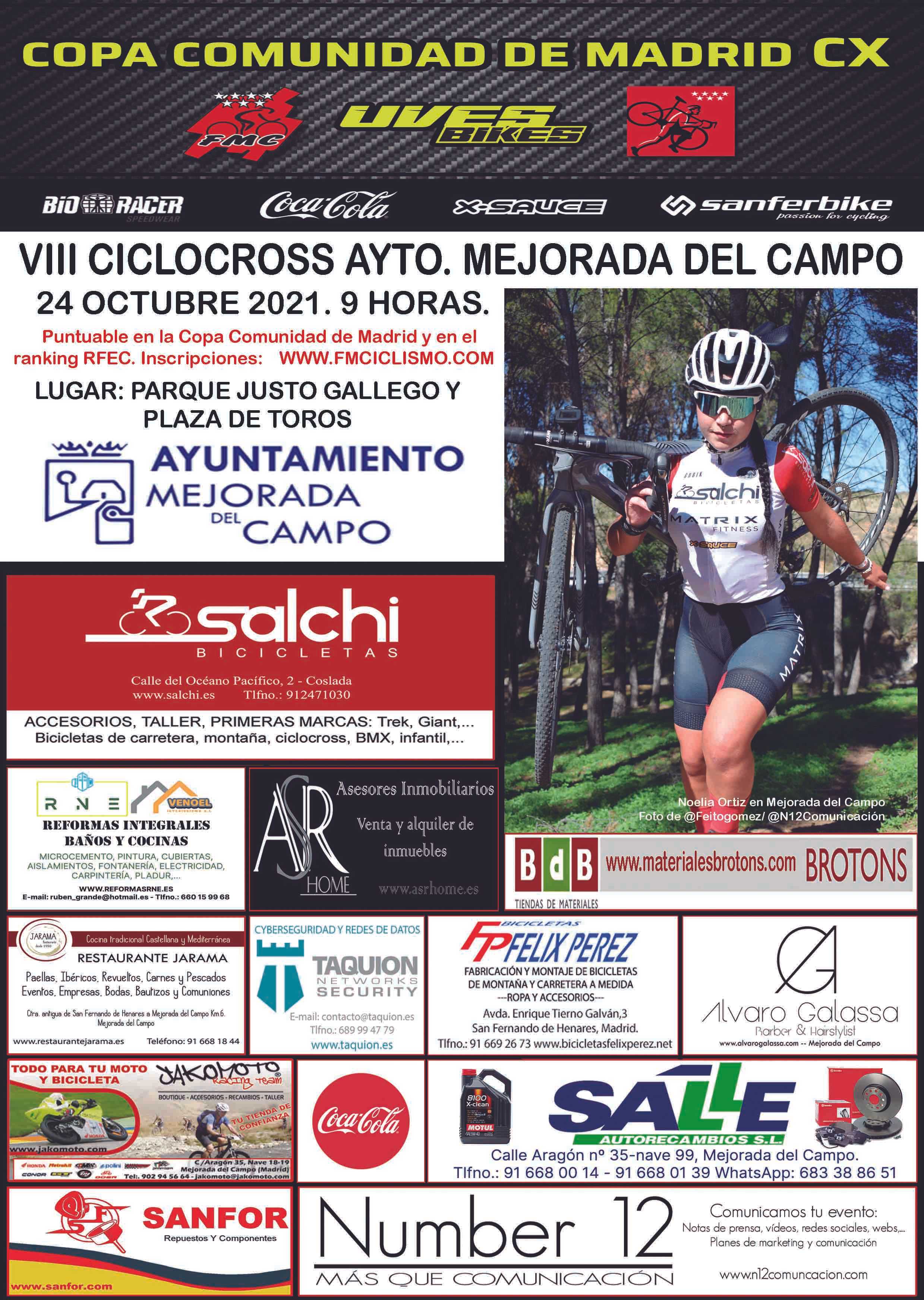 Mejorada del Campo regresa con el mejor ciclocross
