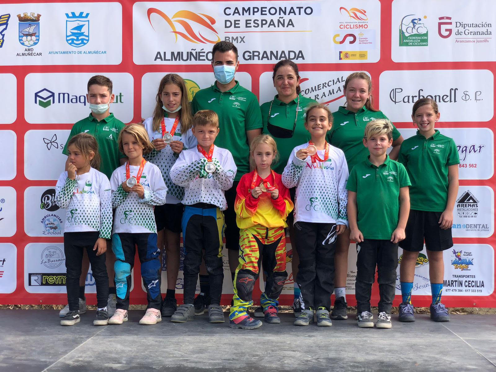 La Selección Andaluza brilla en la segunda jornada del Campeonato España BMX 2021