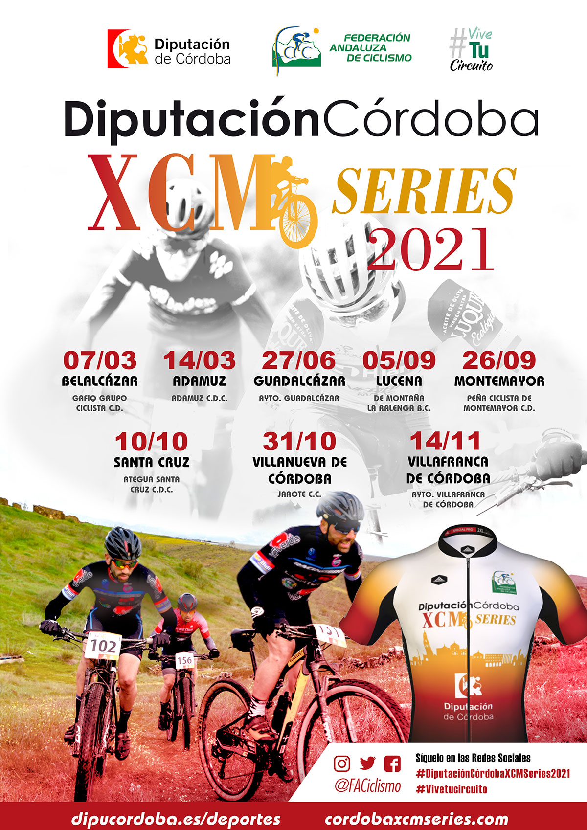 Decisiva cita para las ‘DiputaciónCórdoba XCM Series 2021’ en Villanueva de Córdoba