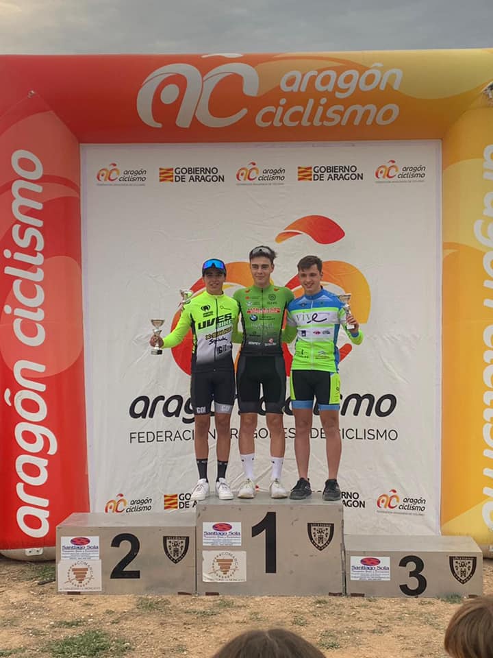 Zaera y Soriano, consolidan su liderato en la Copa Aragonesa de Ciclocross