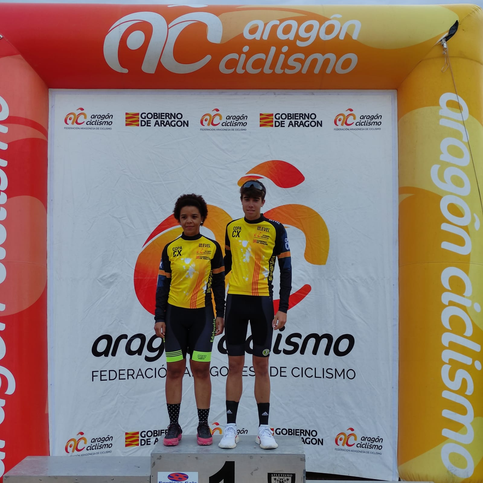Zaera y Soriano, consolidan su liderato en la Copa Aragonesa de Ciclocross