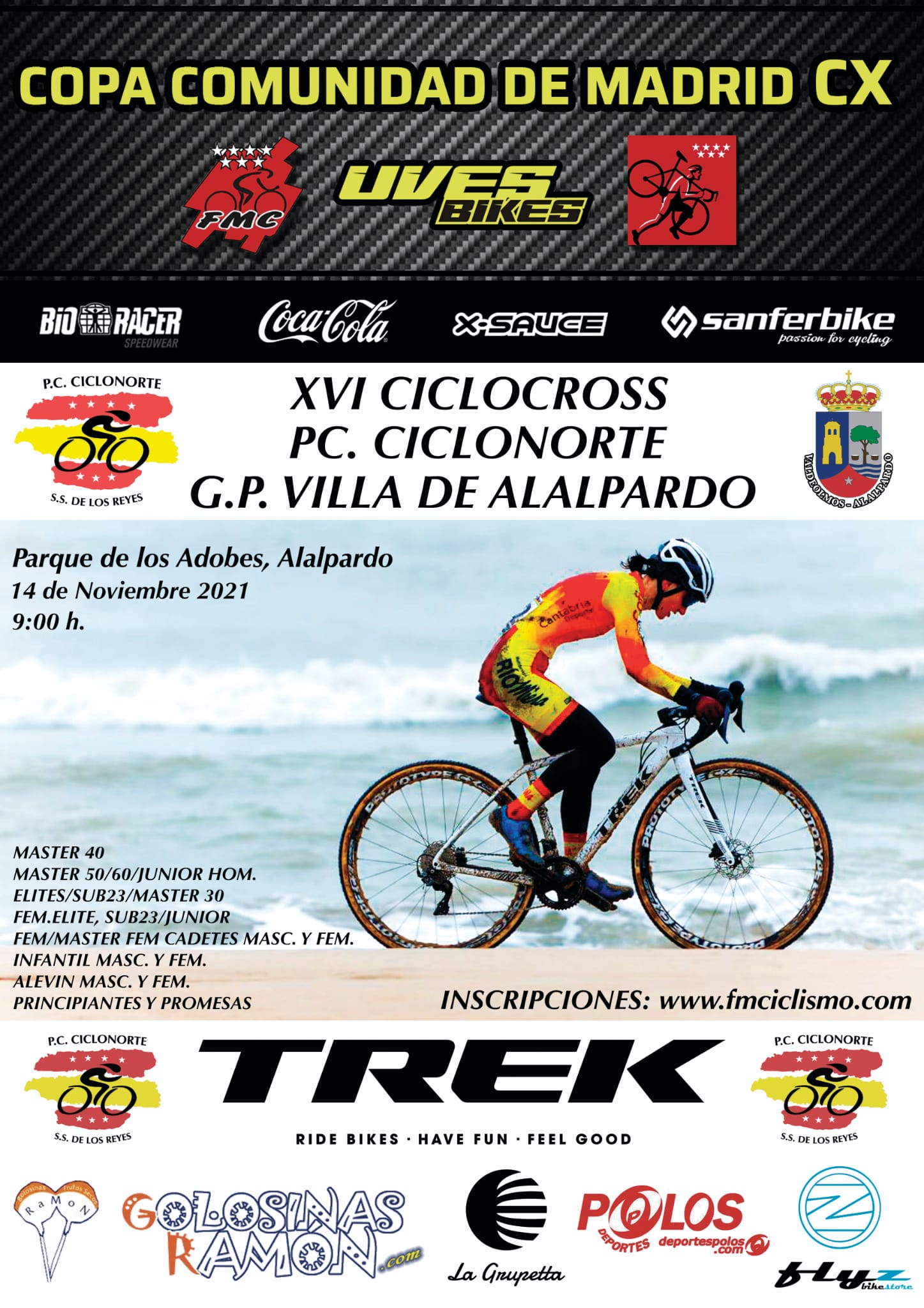 Alalpardo será la cuarta parada del calendario madrileño ciclopedestre el próximo 14 de Noviembre
