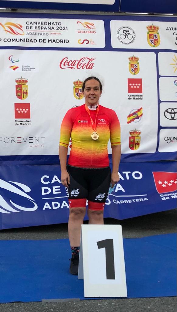 Quince medallas conforman la cosecha de la Selección Madrileña de Ciclismo Adaptado en los Campeonatos de España de ruta
