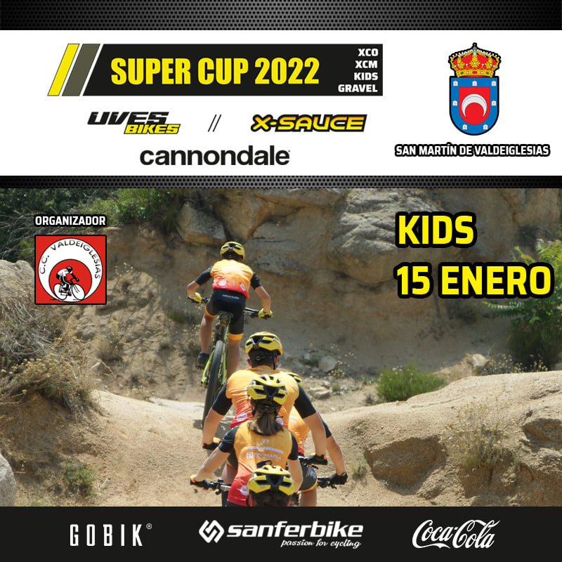 San Martín de Valdeiglesias abre el telón de las Super Cup Uves Bikes XCO y Kids