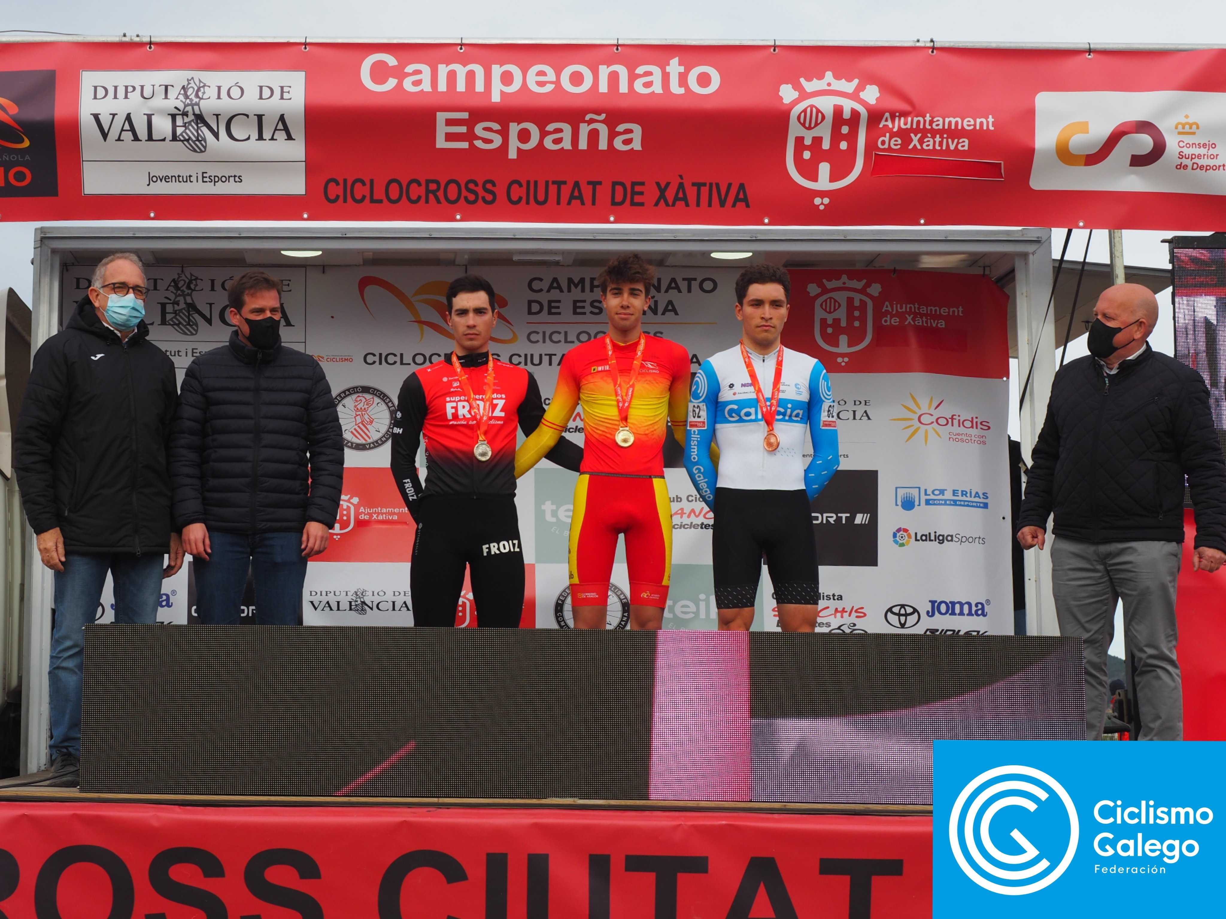 O ciclocrós galego consegue un dez no Campionato de España
