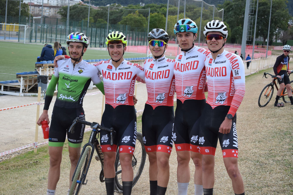 Cuatro top ten para la Selección Madrileña de ciclocross en el último día de los Nacionales de Xátiva