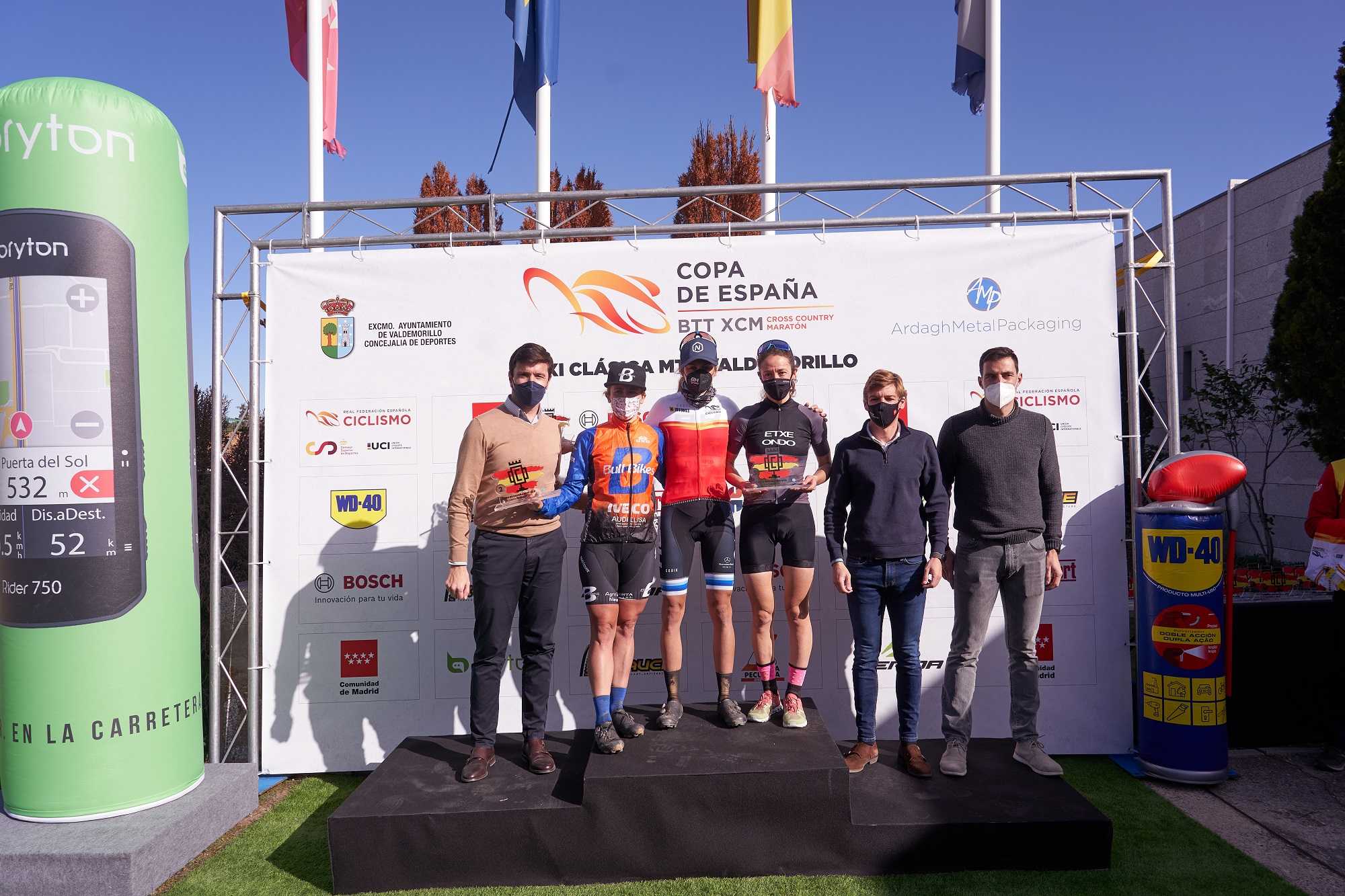 Natalia Fischer y Manuel Cordero conquistaron la XXXI edición de la Clásica MTB de Valdemorillo