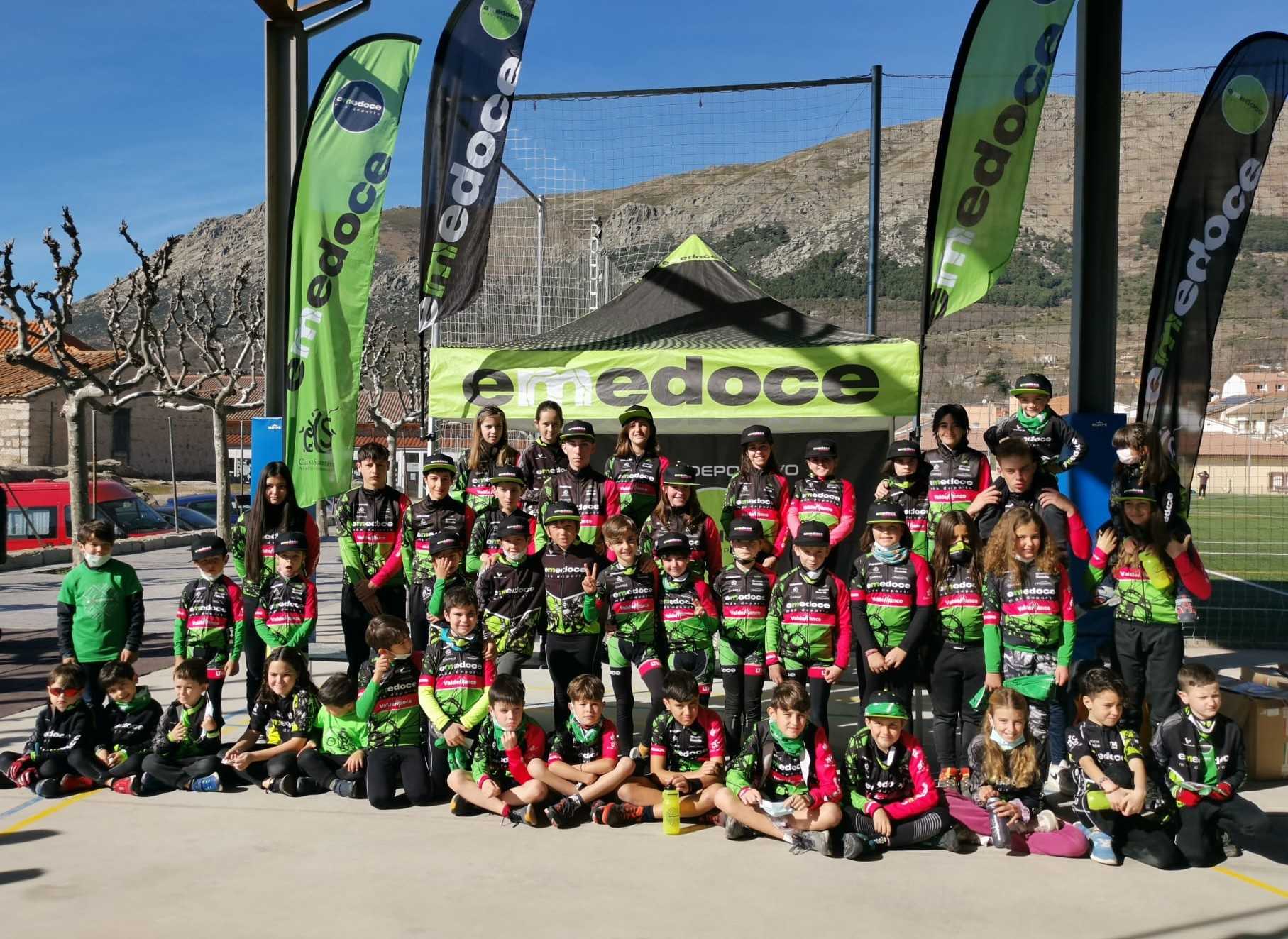 Presentado el equipo de MTB de la Escuela Deportiva Emedoce