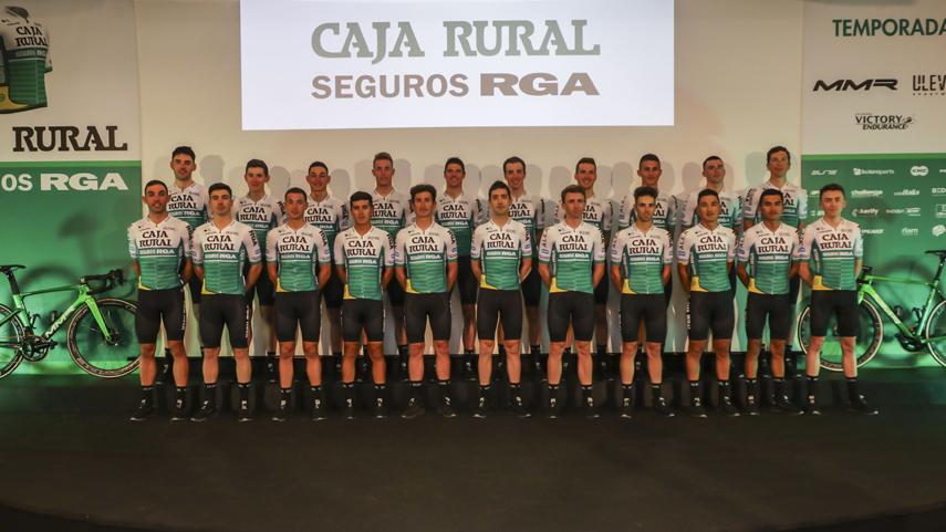 Todo tipo de llamar loseta Caja Rural-Seguros RGA presenta en Pamplona su equipo 2022