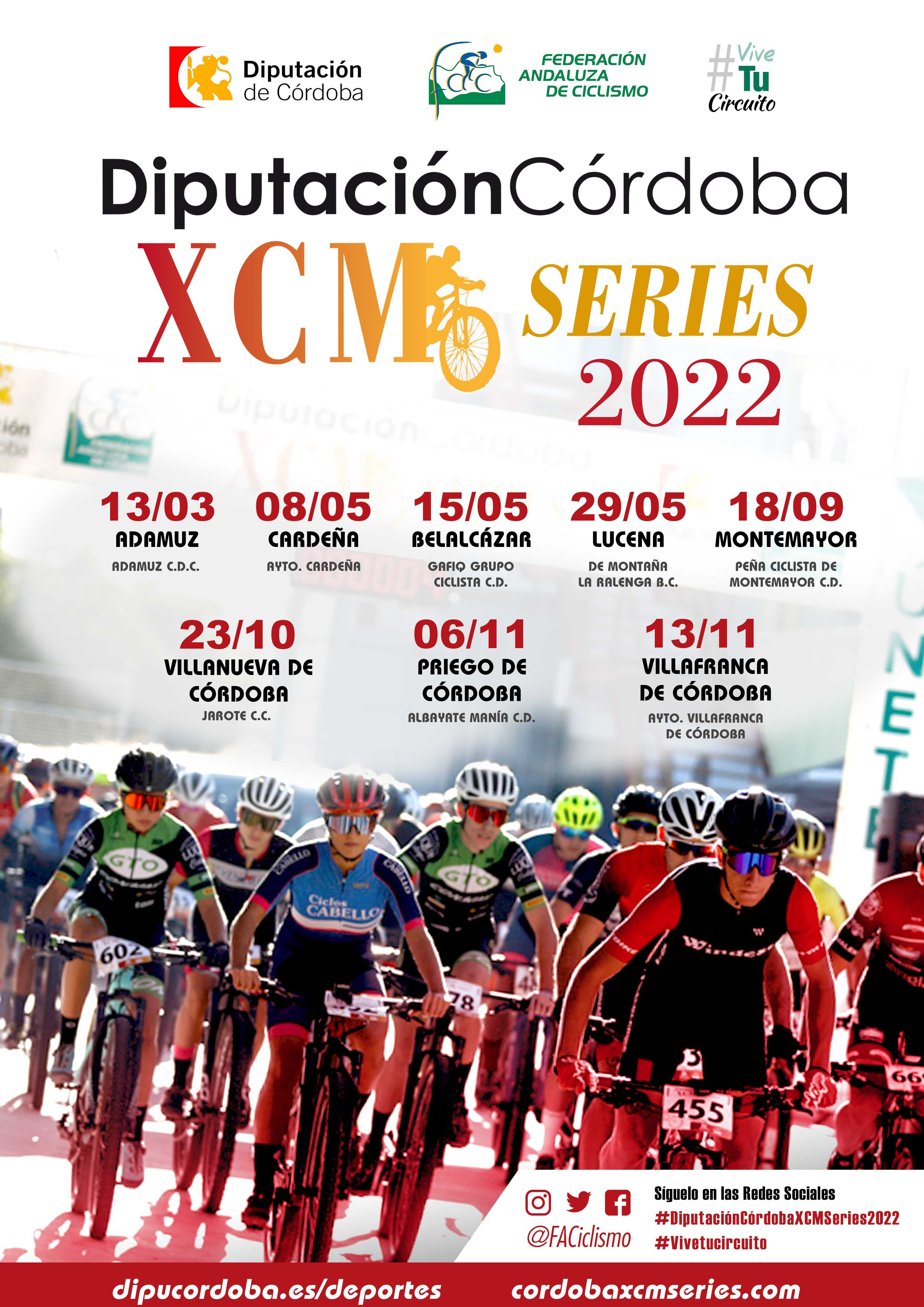 Fechas de las ‘DiputaciónCórdoba XCM Series 2022’