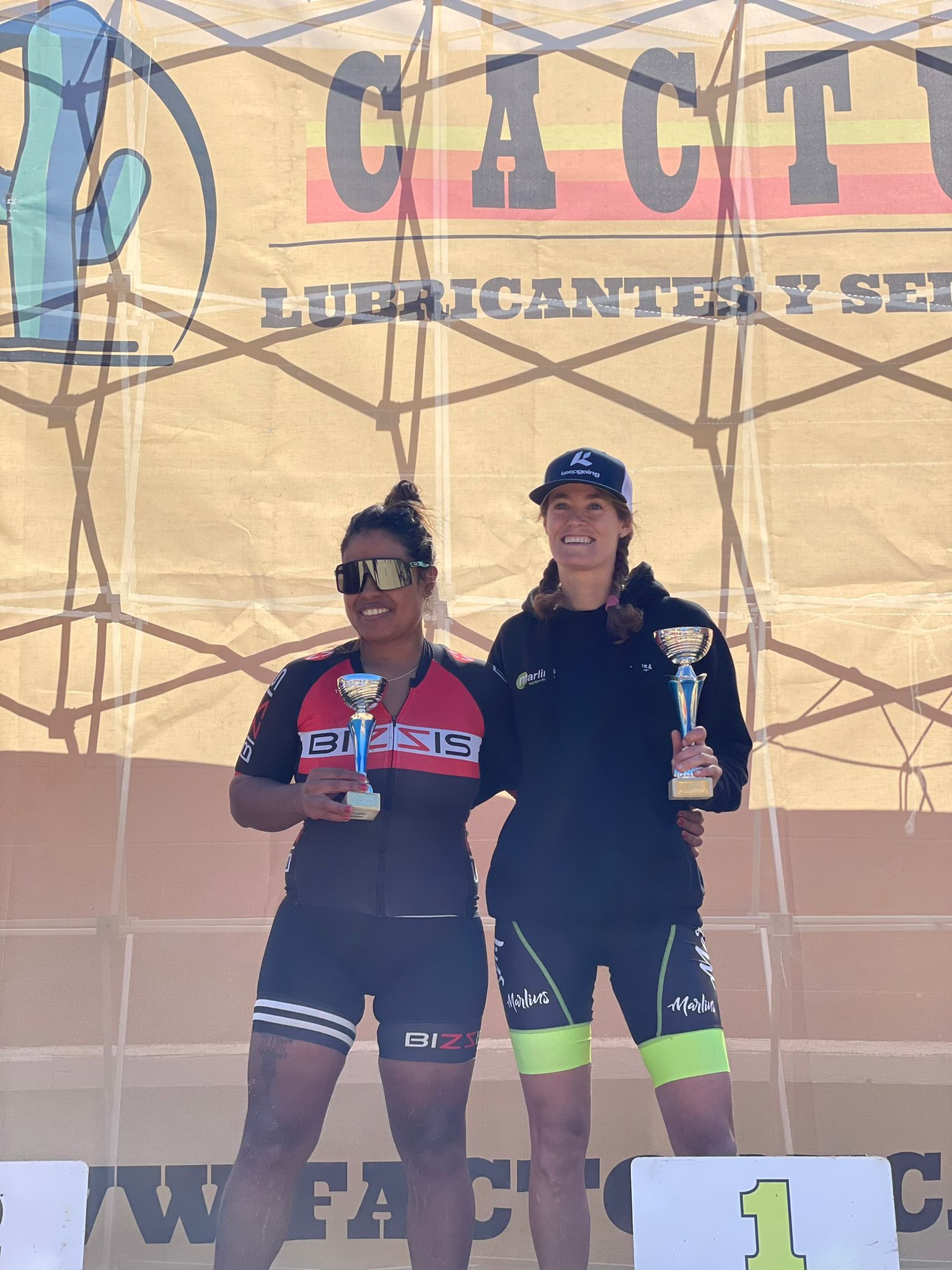 El MTB La del Mazo situó en lo más alto a Carolina Alonso y a Juan Ignacio Pérez