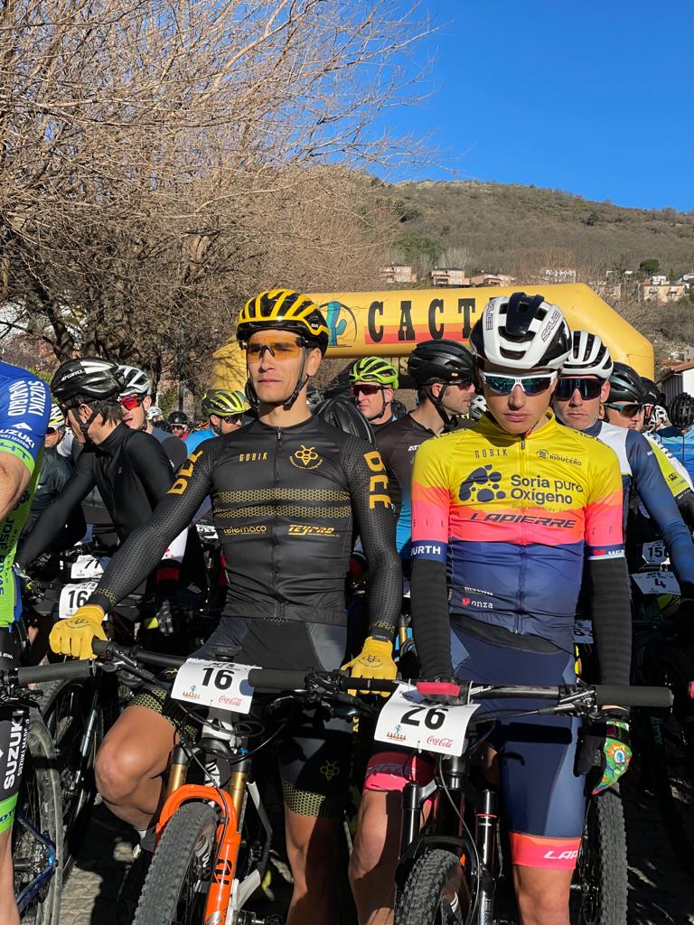 El MTB La del Mazo situó en lo más alto a Carolina Alonso y a Juan Ignacio Pérez