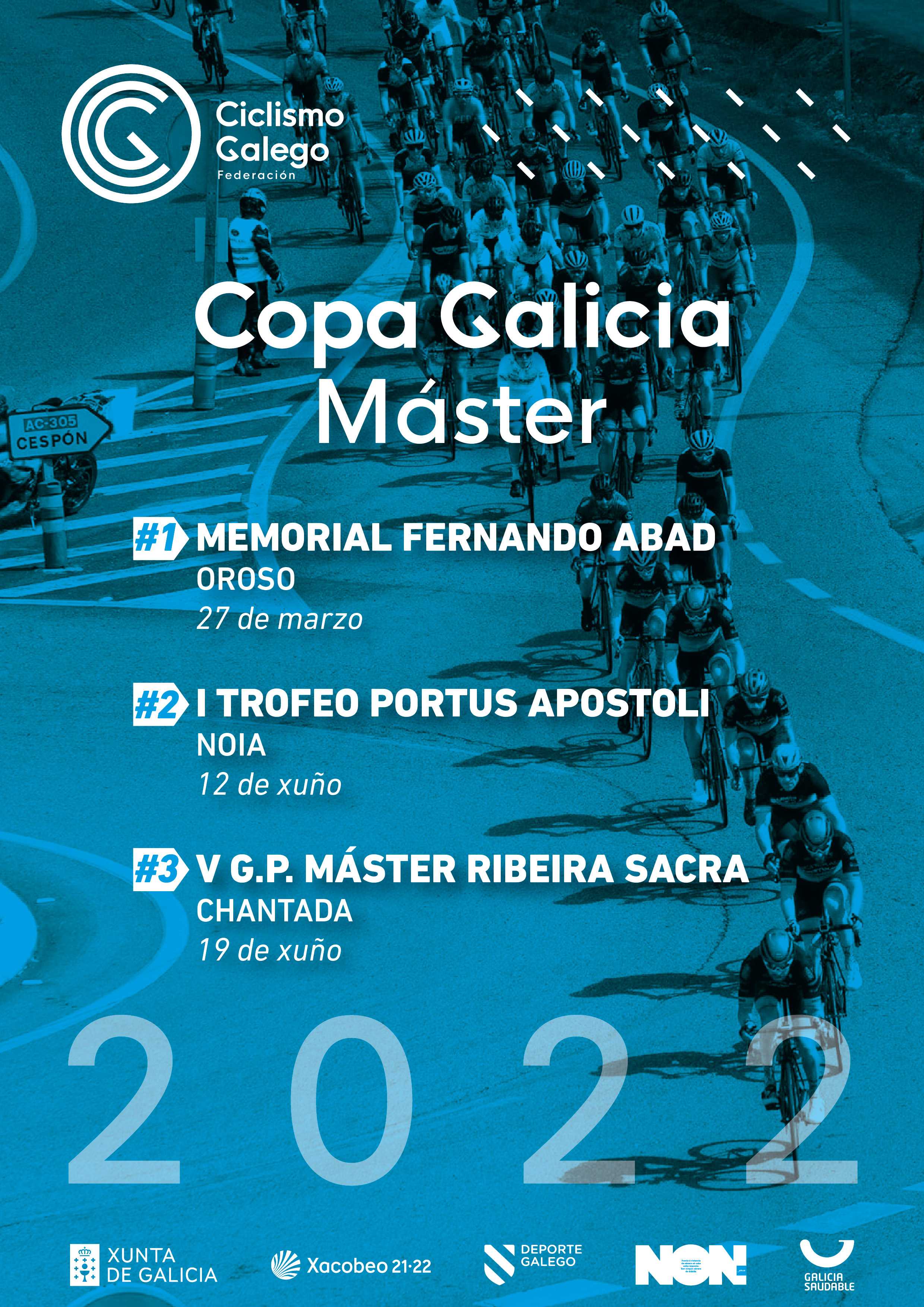 A Copa Galicia Máster regresa á estrada
