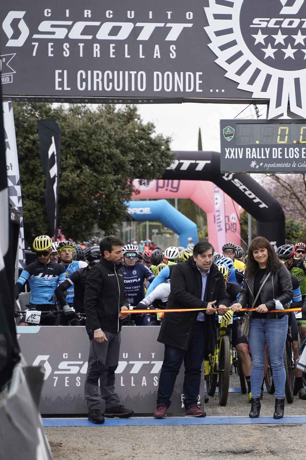 Pilar Fernández y Noel Martín fueron las estrellas en el XXIV Rally de los Embalses