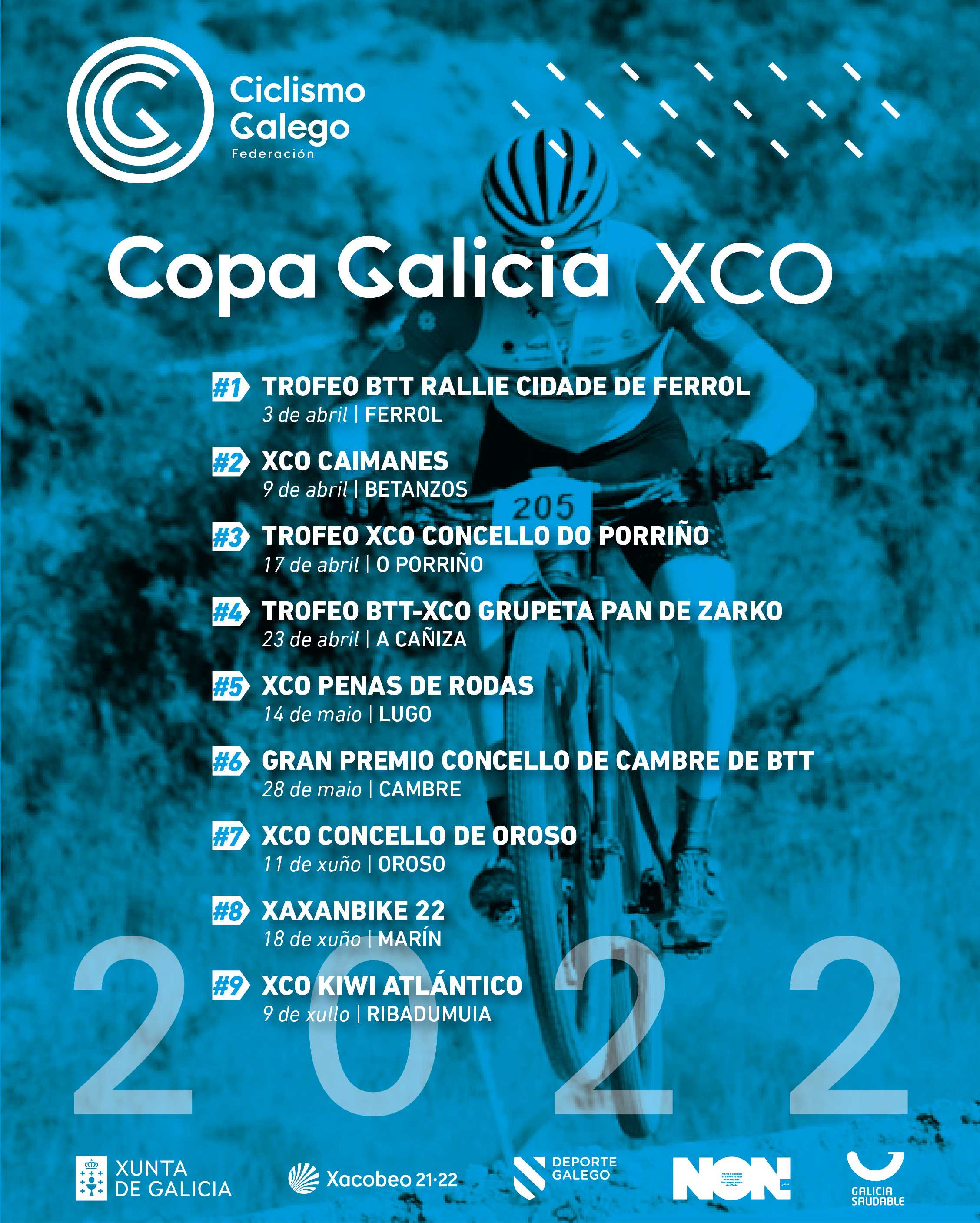 A Copa Galicia XCO ofrece tres intensos meses de calendario