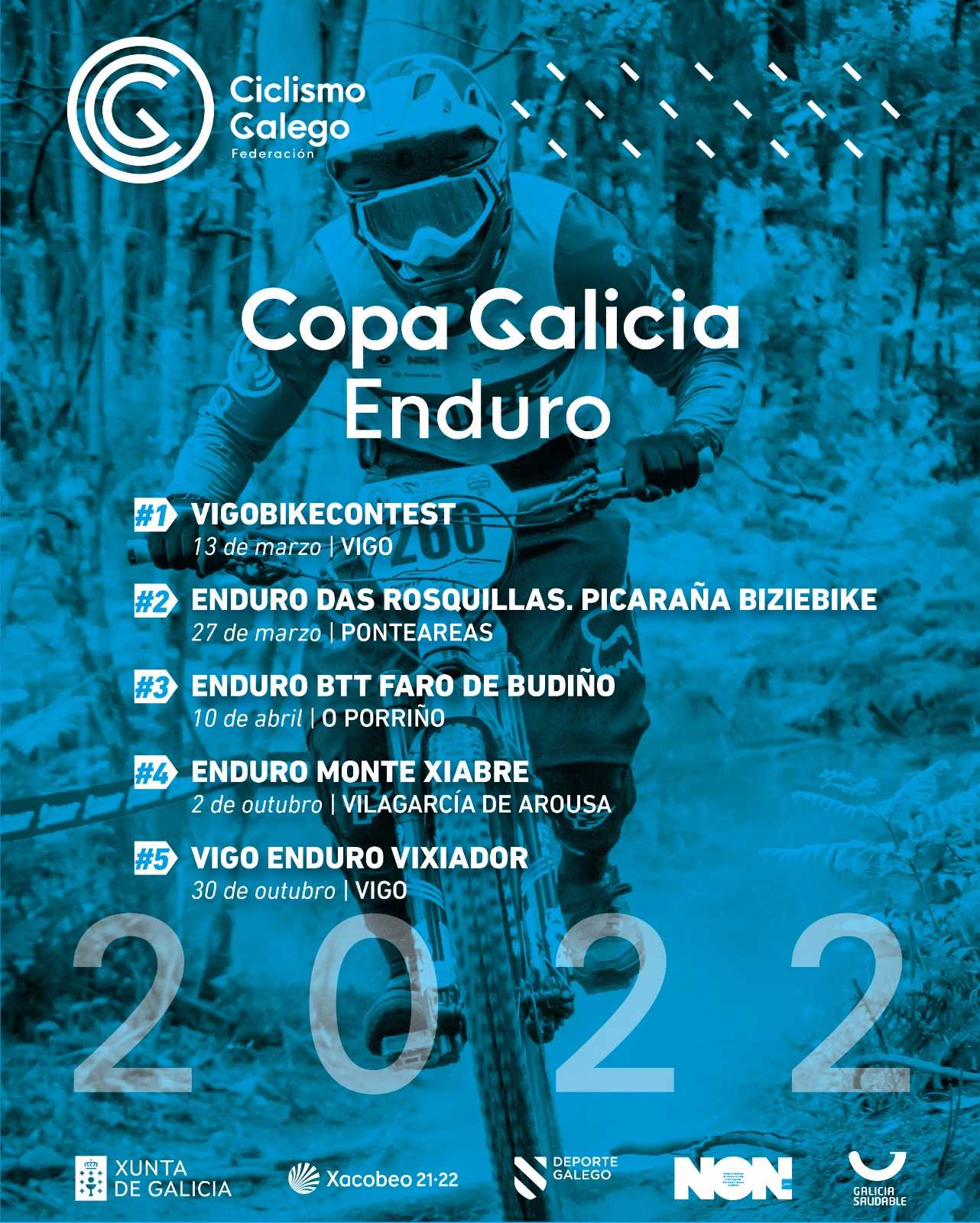Remata a conta atrás para o regreso da Copa Galicia Enduro