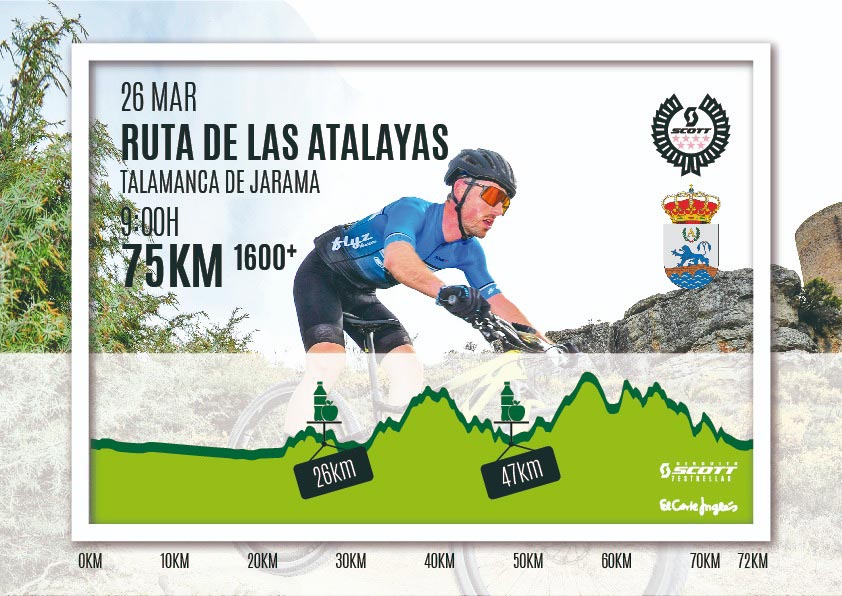 La Ruta de las Atalayas, tercera puntuable del Circuito Scott 7 Estrellas by El Corte Inglés