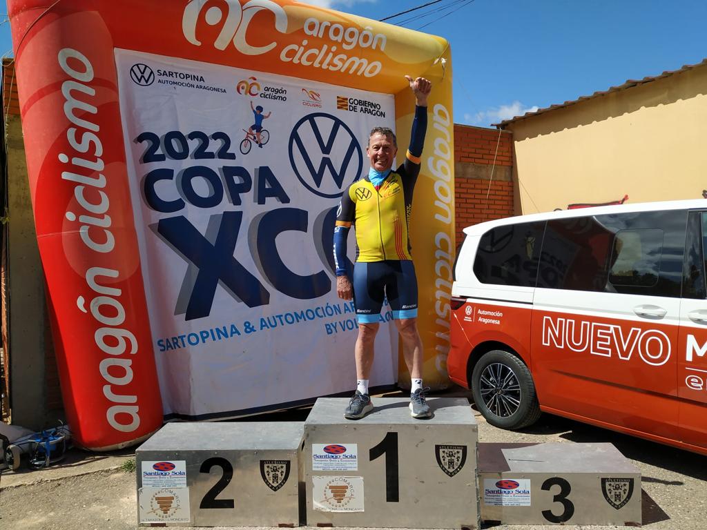 Bruno Garcés e Isabel Montañés se proclaman campeones de la Copa XCO Aragón
