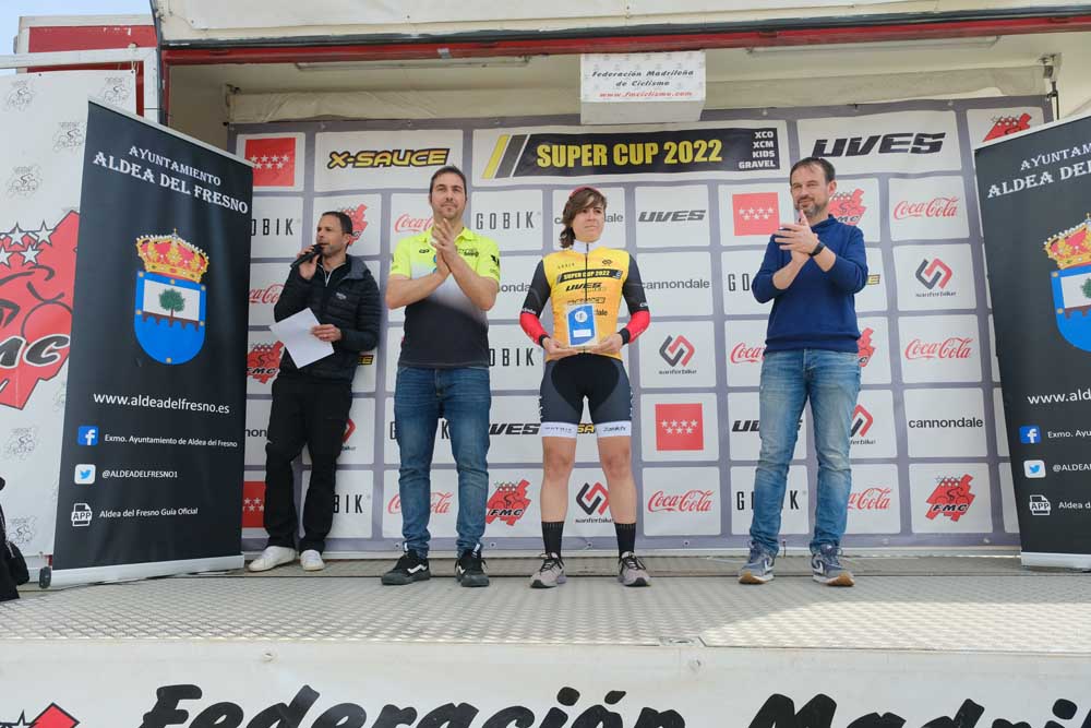 Aldea del Fresno acogió el segundo capítulo de la Super Cup XCM/Gravel+ y coronó a los nuevos campeones autonómicos en ambas especialidades