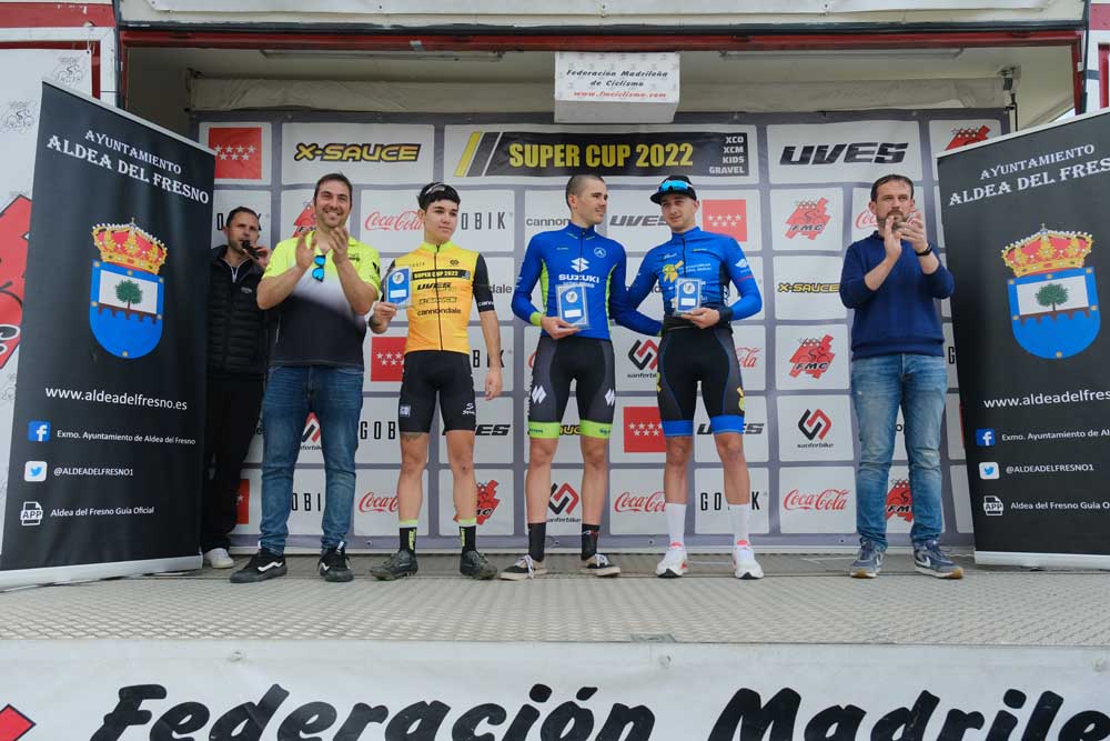 Aldea del Fresno acogió el segundo capítulo de la Super Cup XCM/Gravel+ y coronó a los nuevos campeones autonómicos en ambas especialidades