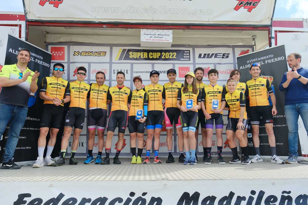 Aldea del Fresno acogió el segundo capítulo de la Super Cup XCM/Gravel+ y coronó a los nuevos campeones autonómicos en ambas especialidades