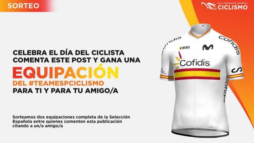 Sorteo-Dia-del-Ciclista-ya-conocemos-los-ganadores-de-las-equipaciones-de-la-Seleccion-Espanola