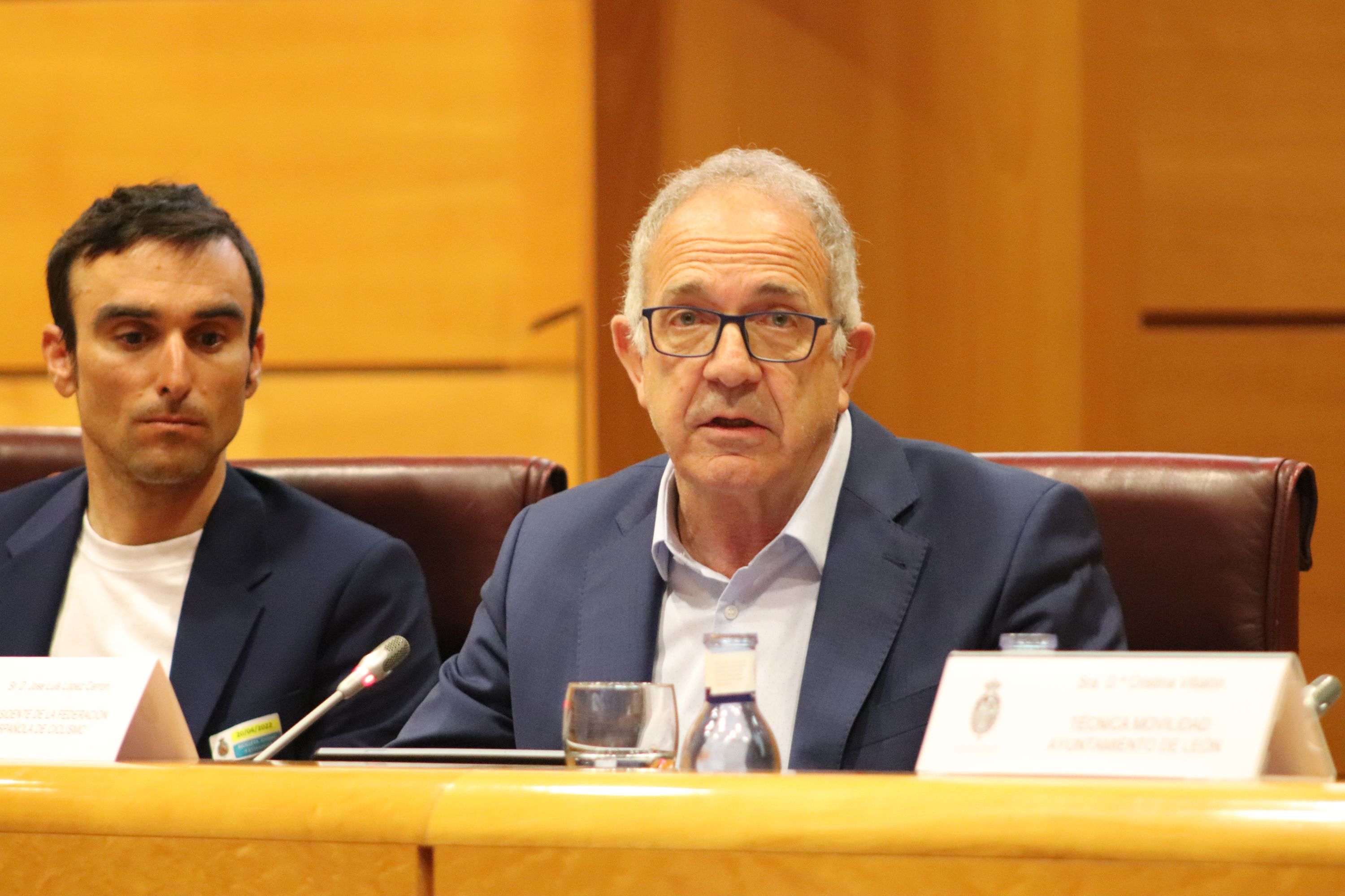 José Luis López Cerrón interviene en el Senado en las jornadas de Bicicleta, Ciudad y Estrategia