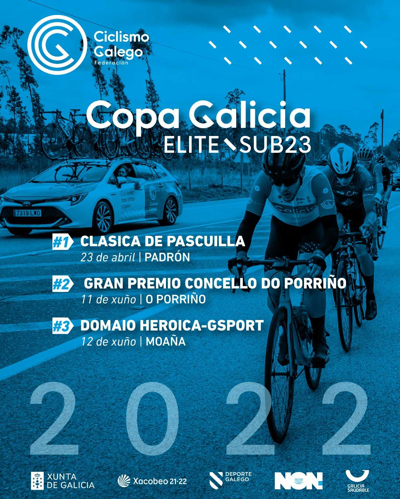 A Clásica de Pascuilla elixe este sábado aos primeiros líderes da Copa Galicia Elite-Sub23