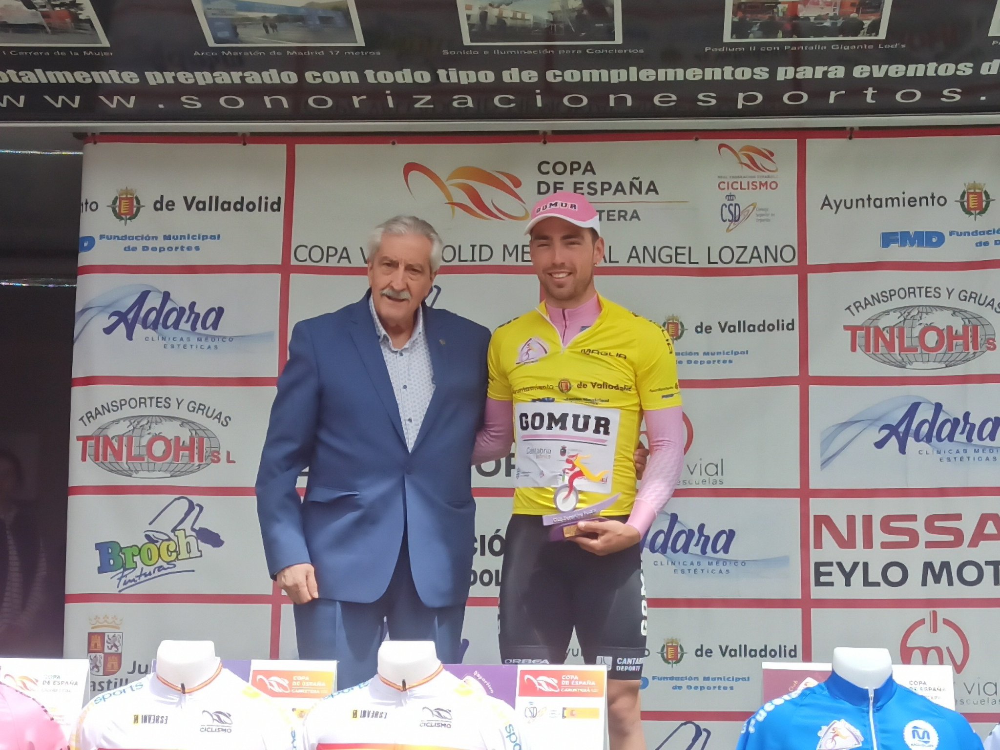 Jorge González se alza con la victoria en la Clásica Valladolid-Memorial Ángel Lozano