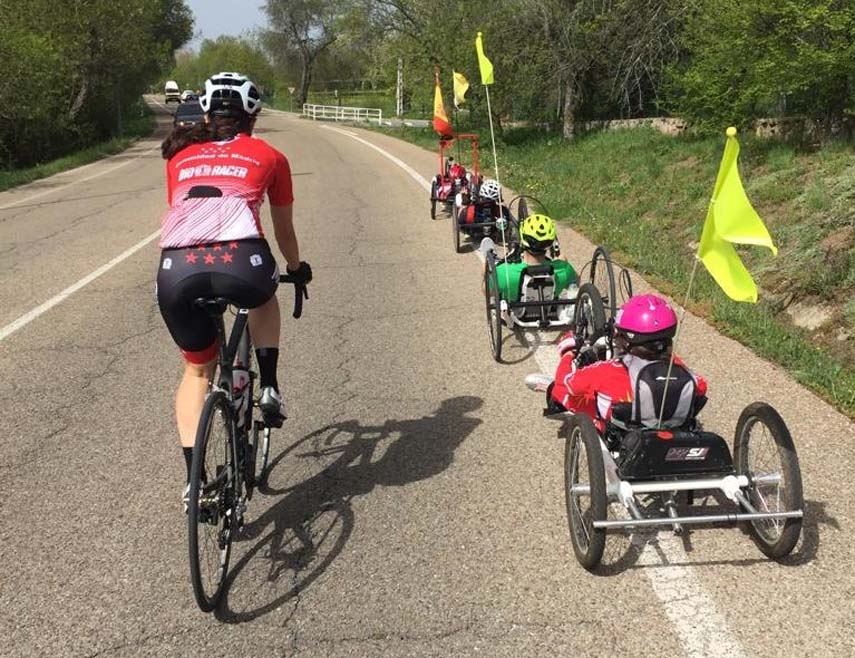 Resumen de los entrenamientos oficiales de Abril de la Comisión de Ciclismo Adaptado