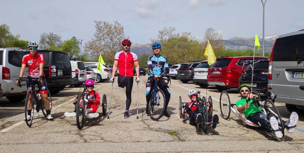 Resumen de los entrenamientos oficiales de Abril de la Comisión de Ciclismo Adaptado