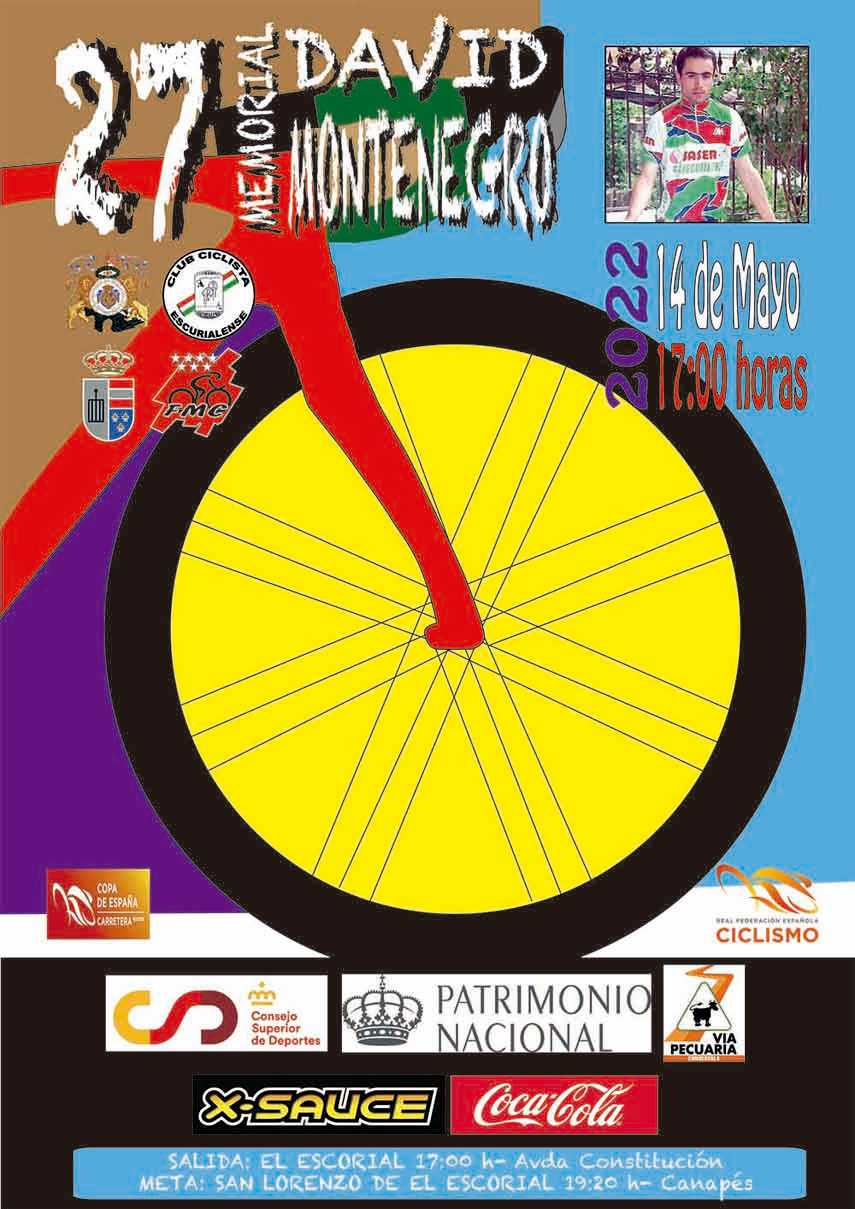 El Escorial y San Lorenzo celebran el XXVII Memorial David Montenegro de ciclismo máster