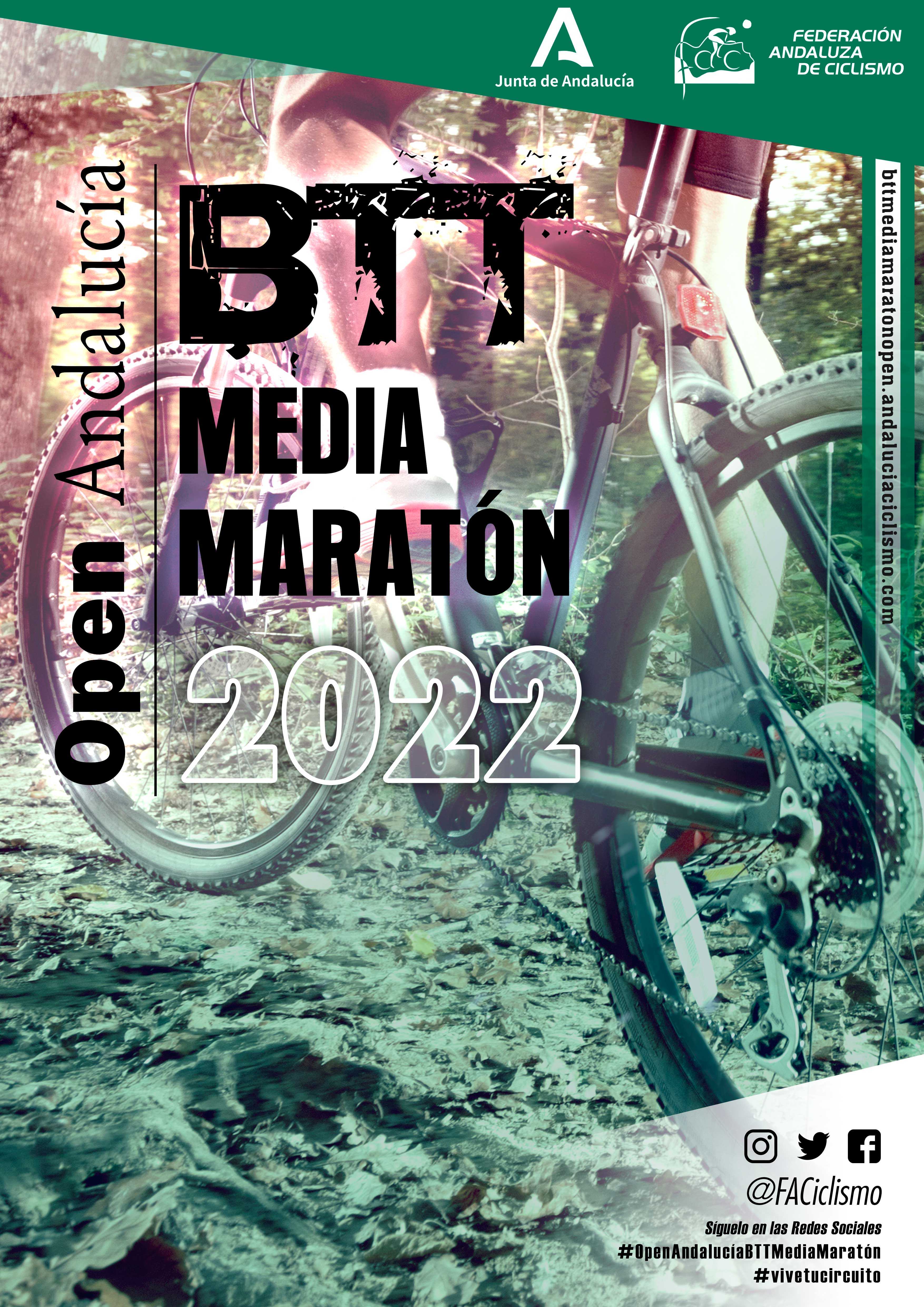 El Open de Andalucía BTT Media Maratón llega a Utrera