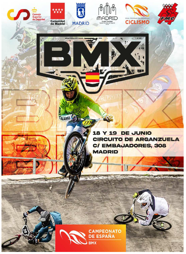 Convocatoria Selección Andaluza para el Campeonato de España BMX 2022