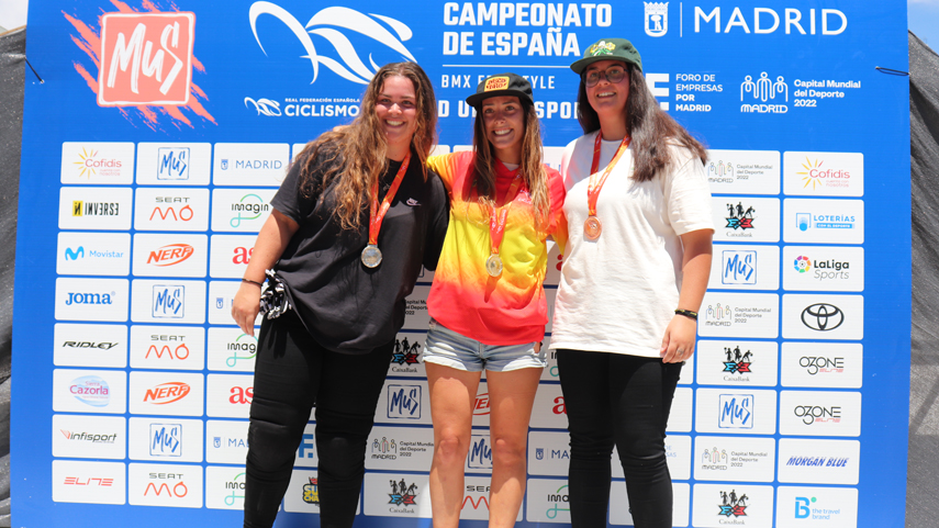 Los madrileños Miguel Ángel Jódar y Javitxu de la Torre, nuevos campeones de España de BMX freestyle park