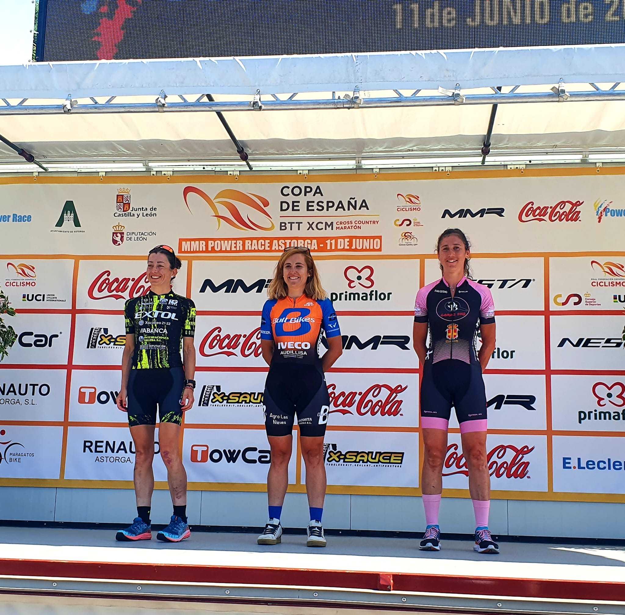 Susana Alonso e Javi Busto, dobre segundo posto na Power Race Astorga da Copa de España XCM