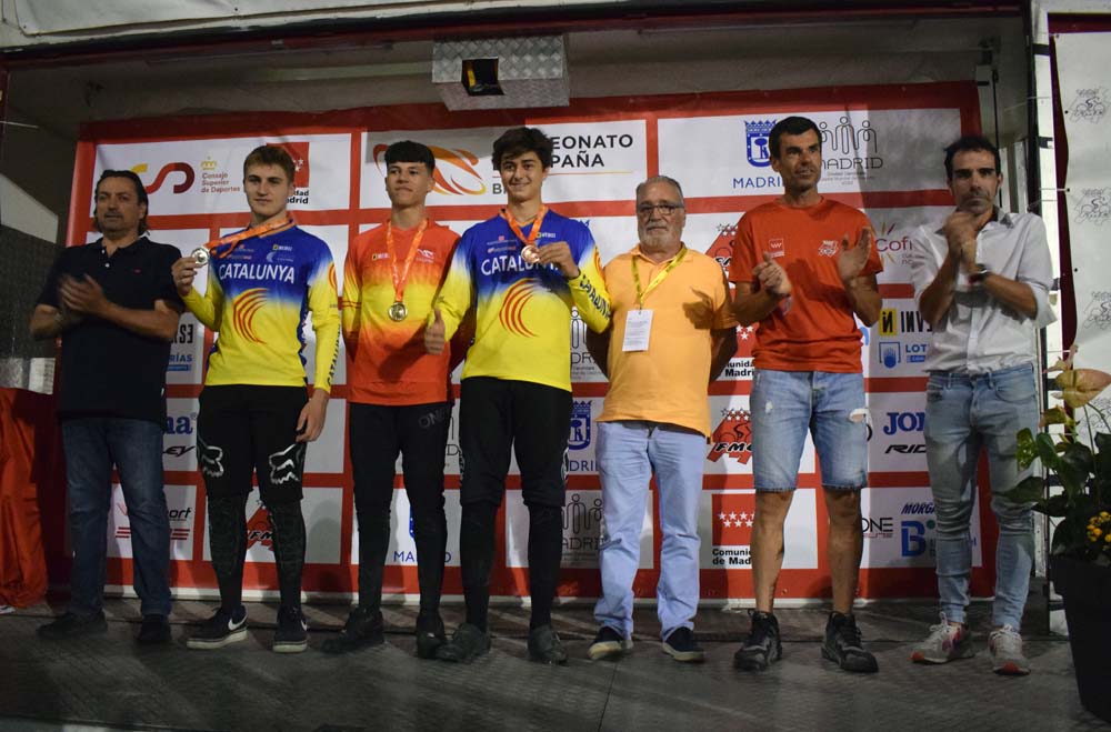 La Comunidad de Madrid revalidó en Arganzuela el título nacional por Comunidades en los Campeonatos de España de BMX